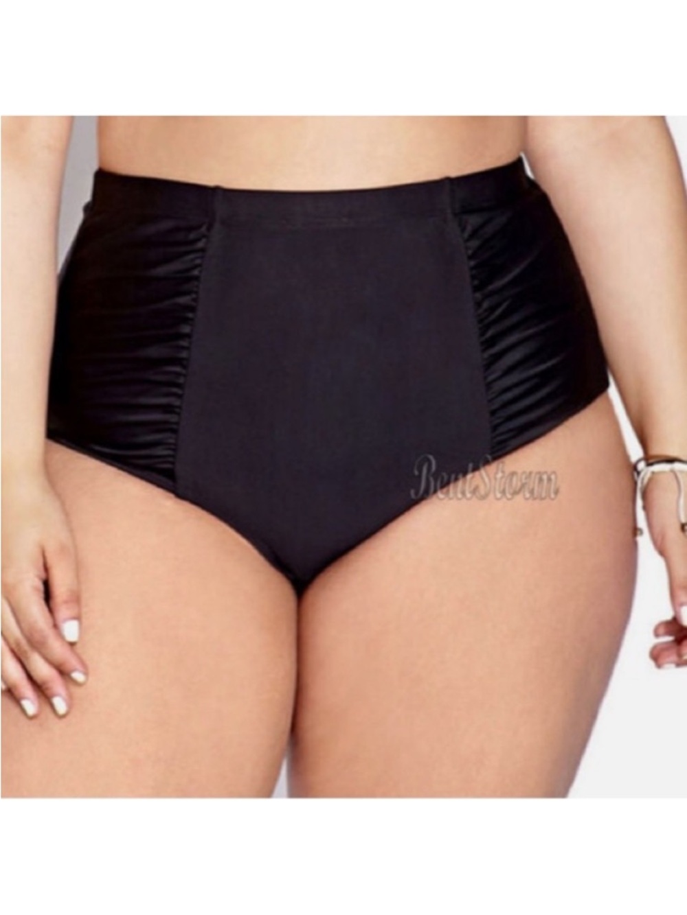 Forever 21 Women High-Waisted  Swim Bottoms size XL